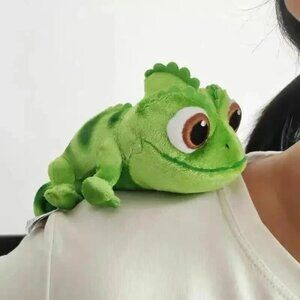 Disney Tangled Pascal Shoulder Stuffed Animal Magnetic Chameleon
